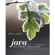 Java Software Solutions : Foundations of Program Design, 9780321532053