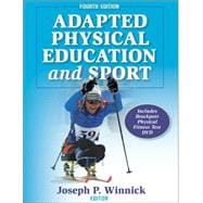 Adapted Physical Education and Sport (Book with DVD),9780736052160 Adapted Physical Education and Sport (Book with DVD),9780736052160