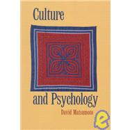 Culture and Psychology,9780534232207 Culture and Psychology,9780534232207