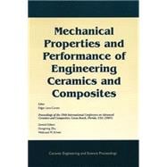 Mechanical Properties and Performance of Engineering Ceramic..., 9781574982329