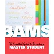 BAMS : The Essential Guide to Becoming a Master Student,9780547192338 BAMS : The Essential Guide to Becoming a Master Student,9780547192338