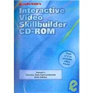 Interactive Video Skillbuilder CD-ROM for Stewart's Calculus: Early Transcendentals, 6th,9780495012375 Interactive Video Skillbuilder CD-ROM for Stewart's Calculus: Early Transcendentals, 6th,9780495012375