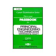 Principal Engineering Technician (Environmental Quality), 9780837332390