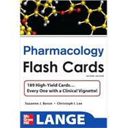 Lange Pharmacology Flash Cards,9780071622417 Lange Pharmacology Flash Cards,9780071622417