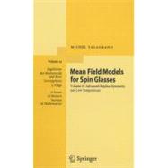 Mean Field Models for Spin Glasses : Volume II: Advanced Rep..., 9783642222528