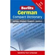 Berlitz German Compact Dictionary: German-English/ Englisch-..., 9781780042589