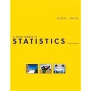 A First Course in Statistics,9780136152590 A First Course in Statistics,9780136152590