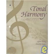 Workbook for Tonal Harmony : With an Introduction to Twentieth-Century Music,9780072852615 Workbook for Tonal Harmony : With an Introduction to Twentieth-Century Music,9780072852615