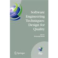 Software Engineering Techniques: Design for Quality : Design..., 9781441942661