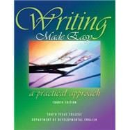 Writing Made Easy: A Practical Approach,9780757552694 Writing Made Easy: A Practical Approach,9780757552694