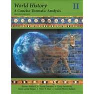 World History Vol. 2 : A Concise Thematic Analysis,9781118532720 World History Vol. 2 : A Concise Thematic Analysis,9781118532720