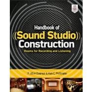 Master Handbook of Sound Studio Construction : Rooms for Recording and Listening,9780071772747 Master Handbook of Sound Studio Construction : Rooms for Recording and Listening,9780071772747