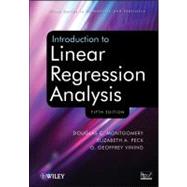 Introduction to Linear Regression Analysis,9780470542811 Introduction to Linear Regression Analysis,9780470542811