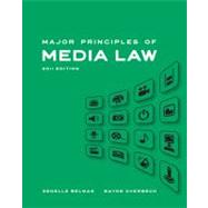 Major Principles of Media Law, 2011 Edition,9781439082812 Major Principles of Media Law, 2011 Edition,9781439082812