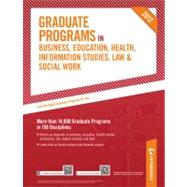 Peterson's Graduate Programs in Business, Education, Health,..., 9780768932850