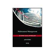 ISBN 9780324132854 product image for Multinational Management : A Strategic Approach | upcitemdb.com