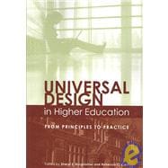 Universal Design in Higher Education : From Principles to Pr..., 9781891792908