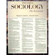 Study Card for Andersen/Taylor's Sociology: The Essentials,9780495812920 Study Card for Andersen/Taylor's Sociology: The Essentials,9780495812920