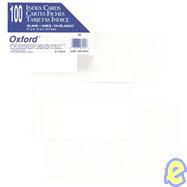 OxfordŽ Index Cards, Blank, 3 OxfordŽ Index Cards, Blank, 3