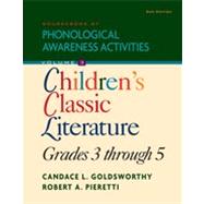 Sourcebook of Phonological Awareness Activities, Volume III:..., 9781133482925