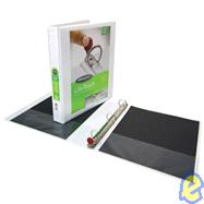 Lite-Touch No-Gap Locking Round-Ring View Binder,1 Lite-Touch No-Gap Locking Round-Ring View Binder,1