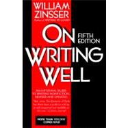 ON WRITING WELL PB,9780062733030 ON WRITING WELL PB,9780062733030