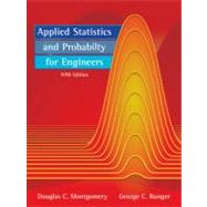 Applied Statistics and Probability for Engineers, 5th Editio..., 9780470053041