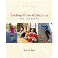 Teaching Physical Education for Learning,9780072973044 Teaching Physical Education for Learning,9780072973044