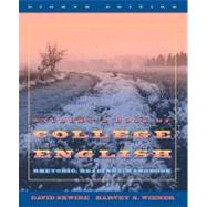 Student's Book of College English: Rhetoric, Readings, Handbook,9780205283064 Student's Book of College English: Rhetoric, Readings, Handbook,9780205283064