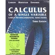 Calculus of a Single Variable Early Transcendental Functions,9780618223084 Calculus of a Single Variable Early Transcendental Functions,9780618223084
