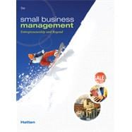 Small Business Management : Entrepreneurship and Beyond, 9780538453141