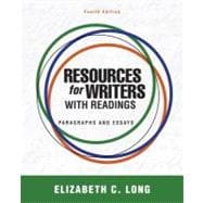 Resources for Writers with Readings,9780205043200 Resources for Writers with Readings,9780205043200