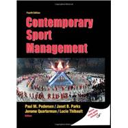 Contemporary Sport Management eBook/Online SG Pkg-4th Edition-K,9780736093262 Contemporary Sport Management eBook/Online SG Pkg-4th Edition-K,9780736093262
