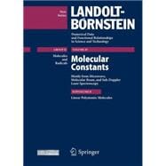 Linear Molecules: Molecular Constants Mostly from Microwave,..., 9783540603290