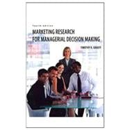 Marketing Research for Managerial Decision Making,9780757573316 Marketing Research for Managerial Decision Making,9780757573316