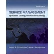 Service Management with Premium Content Access Card, 7th Edition,9780073403359 Service Management with Premium Content Access Card, 7th Edition,9780073403359