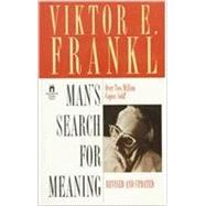 Man's Search for Meaning : An Introduction to Logotherapy,9780671023379 Man's Search for Meaning : An Introduction to Logotherapy,9780671023379