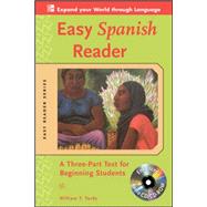 Easy Spanish Reader w/CD-ROM A Three-Part Text for Beginning..., 9780071603386