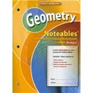 Geometry, Noteables: Interactive Study Notebook with Foldables,9780078773402 Geometry, Noteables: Interactive Study Notebook with Foldables,9780078773402