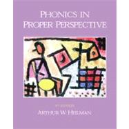 Phonics in Proper Perspective,9780130343451 Phonics in Proper Perspective,9780130343451