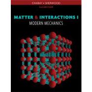 Matter and Interactions: Volume 1: Modern Mechanics, 3rd Edi..., 9780470503454