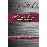 Researching Constitutional Law,9781465213587 Researching Constitutional Law,9781465213587