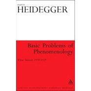 Basic Problems of Phenomenology : Winter Semester 1919/1920, 9781441103604