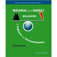 Material and Energy Balances for Engineers and Environmental..., 9781848163690