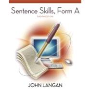 Sentence Skills: A Workbook for Writers, Form A : A Workbook for Writers, Form A,9780073123745 Sentence Skills: A Workbook for Writers, Form A : A Workbook for Writers, Form A,9780073123745