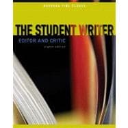 The Student Writer: Editor and Critic,9780073383804 The Student Writer: Editor and Critic,9780073383804