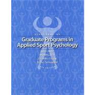 Directory of Graduate Programs in Applied Sport Psychology :..., 9781885693891