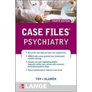 Case Files Psychiatry, Fourth Edition,9780071753913 Case Files Psychiatry, Fourth Edition,9780071753913