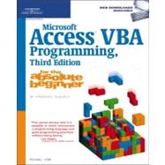 Microsoft Access Vba Programming for the Absolute Beginner,9781598633931 Microsoft Access Vba Programming for the Absolute Beginner,9781598633931