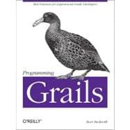 Programming Grails,9781449323936 Programming Grails,9781449323936